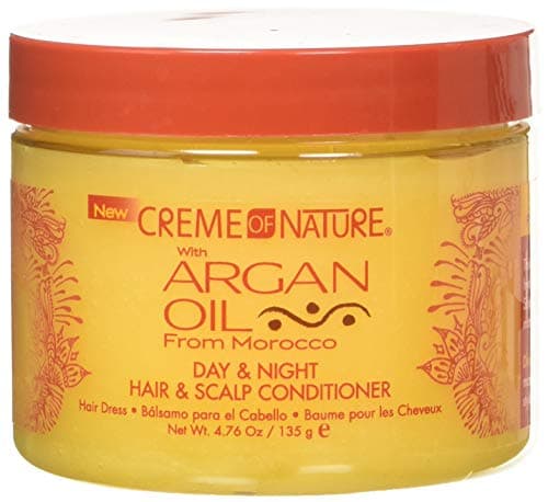 Image of Creme Of Nature Argan Oil Day Night Hair and Scalp Conditioner, 4.76 oz / 135 g