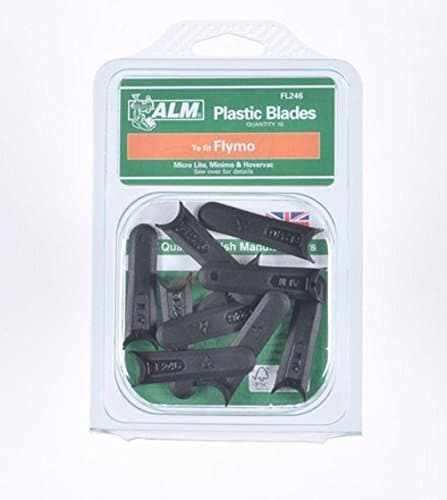 Image of ALM Flymo Plastic Blades For Micro Lite Minimo Pack of 10 FL246