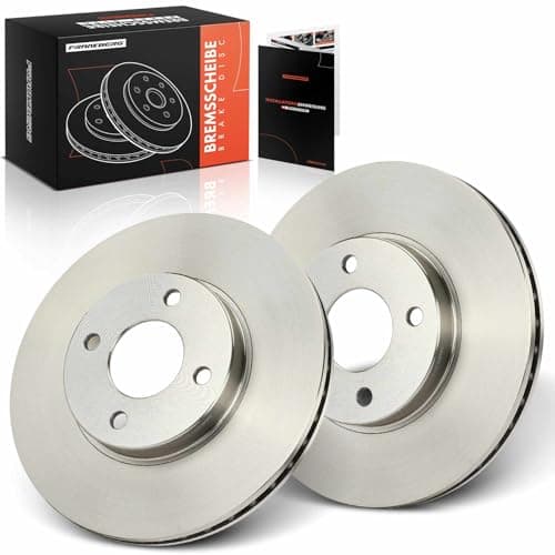 Image of Frankberg Brake Disc Set incl. 2x Discs Front Vented Ø260mm Compatible with Micra IV K13K K13KK Note E12 Replace# 402061HA0A,402061HA0H