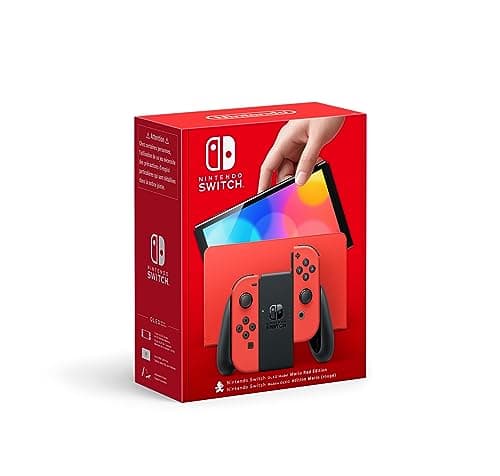 Image of Nintendo Switch (OLED Model) Mario Red Edition