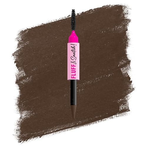 Image of NYX Professional Makeup Fluff & Snatch Brow Powder Pen, 24H Longwear Cream-to-Powder Eyebrow Tint, Smudge-Proof & Transfer-Resistant Soft Matte Finish, Diffused Natural, Shade: 07