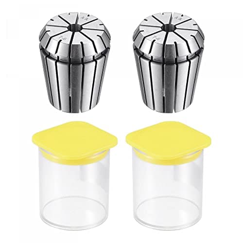 Image of sourcing map ER32 Spring Collet, 7mm Chuck for CNC Engraving Machine Lathe Milling 2pcs