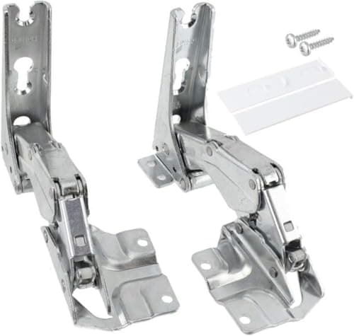 Image of Place4parts Compatible Pair of Hinges for Bosch Neff Siemens Integrated Fridge Freezer 481147 Left or Right Side