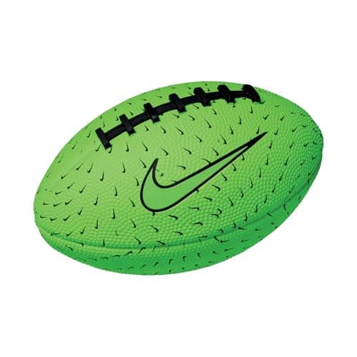 Image of Nike Playground Mini Football – Compact Recreational Football Ball – Outdoor Training Ball for Kids & Leisure – Delivered Deflated, Electric Green/Black, 5