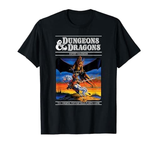 Image of Dungeons & Dragons Vintage Expert Rulebook T-Shirt
