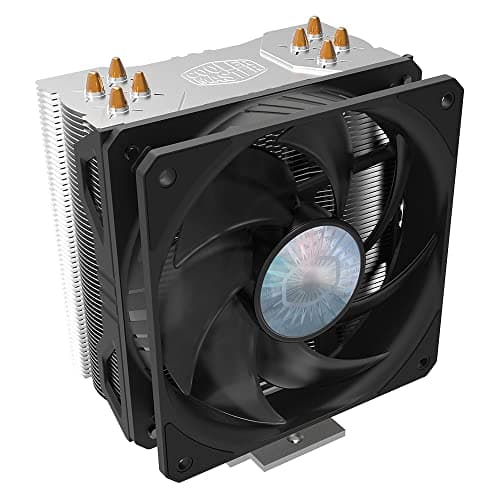 Image of Cooler Master Hyper 212 EVO V2 CPU Air Cooler with LGA1700/AM5 Bracket - Offset Heatsink, 4 Direct Contact Heat Pipes, X-Vent Fin Blade Design, SickleFlow 120mm Fan