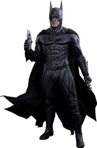 Image of ホットトイズ(Hot Toys) Movie Masterpiece Batman & Robin Mr. Freeze Strikes Back Batman 1/6 Scale Figure