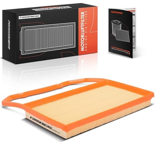 Image of Frankberg 1x Engine Air Filter Petrol Compatible with Ibiza IV 6J5 6P1 1.0L 2015-2017 Fabia III NJ3 1.0L 2014-2021 Polo 6C1 6R1 1.0L 2014-2017 Polo Van 6R 1.0L 2014-2017 Replace# 04C129620C