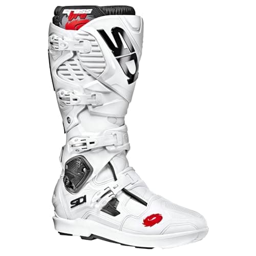 Image of Sidi Sidi Crossfire 3 SRS Motorcycle Boot, White, Size 42