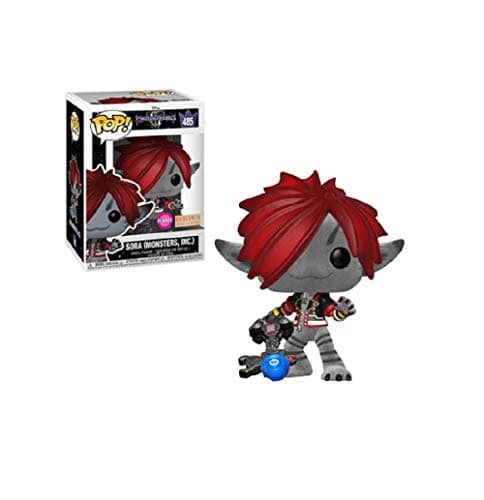 Image of Funko - Kingdom Hearts: Sora (Monsters Inc.) (Flocked) Vinyl Figure, Multicolor (1337-489134)