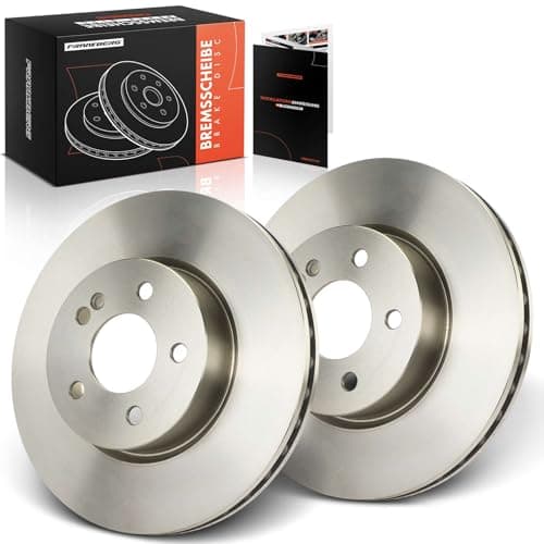 Image of Frankberg Brake Disc Set incl. 2x Discs Front Vented Ø305mm Compatible with C-Class W205 E-Class T-Model S213 Replace# 0004212512,A0004212512
