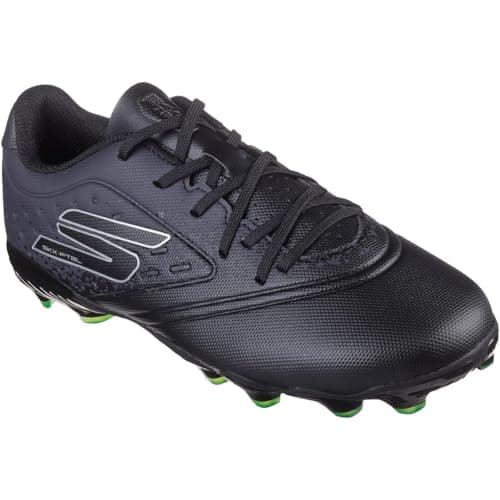 Image of Skechers Jr Youth Fg Firm Ground Football Boots Boys Black 1 UK Child