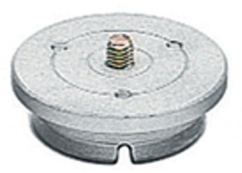 Image of Manfrotto 400PL-MED 23MM Tall Medium Quick Release Plate for 400 and 3263 Geared Heads,Silver