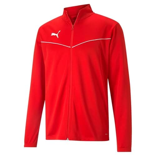 Image of PUMA Men's teamRISE Training Poly Jacket Track Red White, M