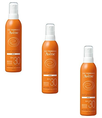 Image of 3 Avene Solar Spray Spf 30 + 200 ml UVA and UVB fotoprotettore Antioxidant