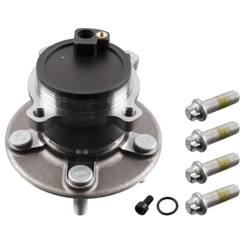 Image of febi bilstein 32598 Wheel Bearing Kit with wheel hub and ABS sensor, pack of one