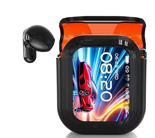 Image of Ne20 Earbuds, NE20 Bluetooth 5.4 LED Display High Fidelity Waterproof Wireless Earphones, H-tc NE-20 Translation Earbuds, Ai Translation Real Time, IPX6 Waterproof for All Occasions (BLACK)