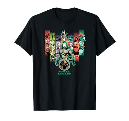 Image of DC Comics Aquaman Unite The Kingdoms T-Shirt