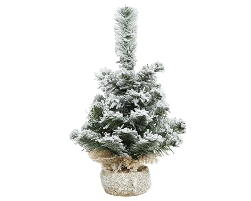 Image of Kaemingk Imperial Mini Snowy Tree 45cm - 9683175