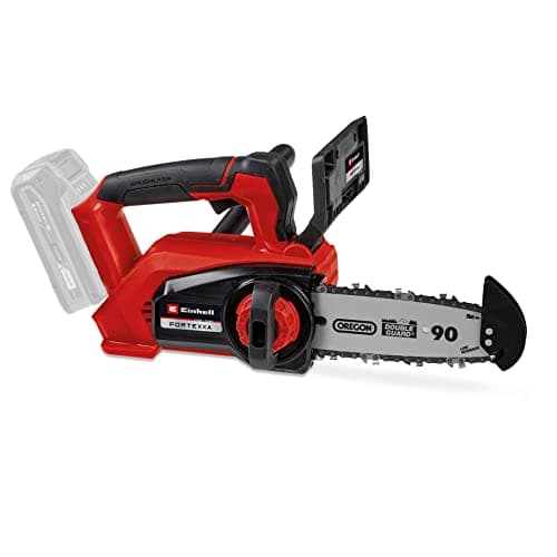 Image of Einhell Cordless Chainsaw 18V Power X-Change, 10 Inch (20cm) Oregon Bar and Blade Chain, Solo Mini Chain Saw, Without Battery FORTEXXA 18/20