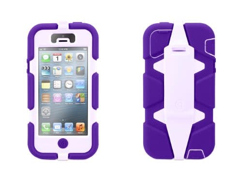 Image of Griffin Survivor Military Tested Case for iPhone 5 - Purple / Lavender