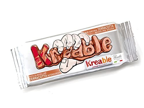 Image of KREABLE Air Drying Modelling Clay (500g Terracotta)