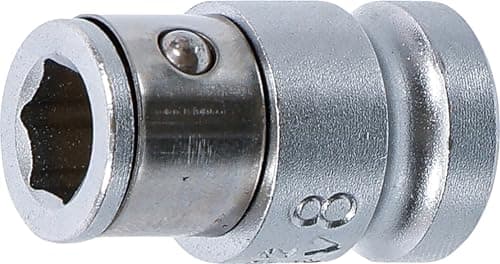 Image of BGS 292 | Bit Adaptor with retaining Ball | 10 mm (3/8") Drive | internal Hexagon 8 mm (5/16")