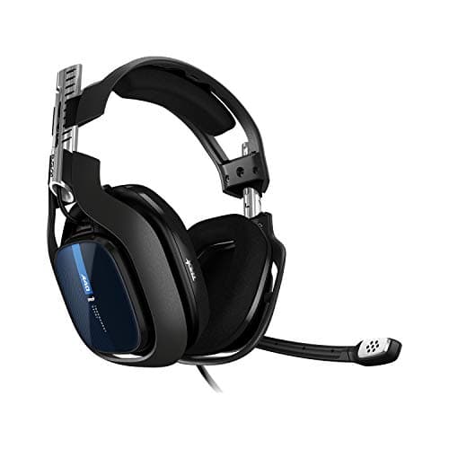 Image of ASTRO Gaming A40 TR Wired Gaming Headset, ASTRO Audio V2, Dolby ATMOS, 3.5mm Audio Jack, Swappable Mic, for PS5, PS4, PC, Mac, Nintendo Switch, Mobile - Black/Blue