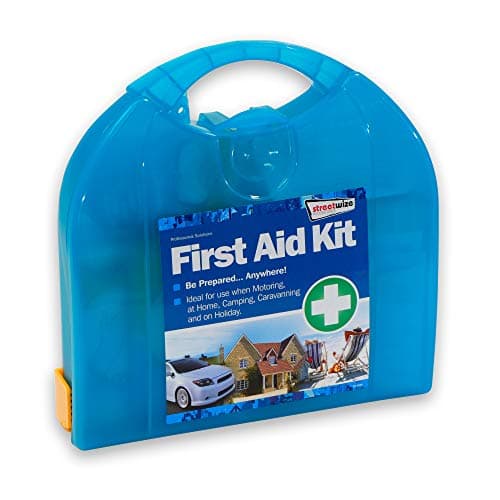 Image of Streetwize - Deluxe First Aid Kit with Mounting Bracket - Suitable for Travel, Home, Vehicles, Businesses - Astroplast First Aid Kit