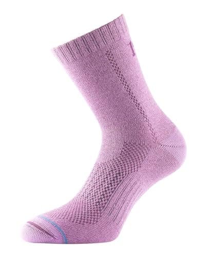 Image of 1000 Mile Unisex Rasp. (6-8«) MILE OUTDOOR SOCK ALL TERRAIN RASP 1950L LM 6 8 , Pink (Raspberry), M UK