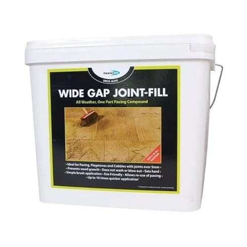 Image of Bond It Wide Gap Paving Pointing Joint Filler Filling Compound Stones Buff All Weather Brush-In Flags Stones Slabs 15kg