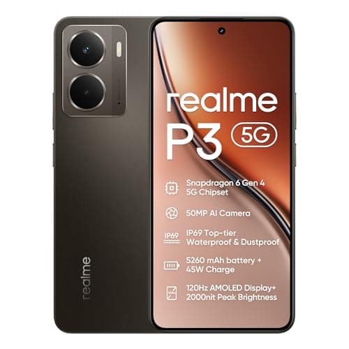 Image of realme P3 5G 512GB 12GB Comet Grey Europe+NFC RMX5079 EU AMZ