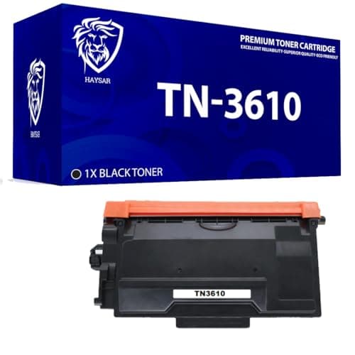 Image of Compatible Brother TN-3610 Black Extra High Capacity Toner 18000 Pages For Brother HL-L6210DW, HL-L6410DN, HL-L6415DN, MFC-L5715DN, MFC-L6710DW, MFC-L6910DN, MFC-L6915DN