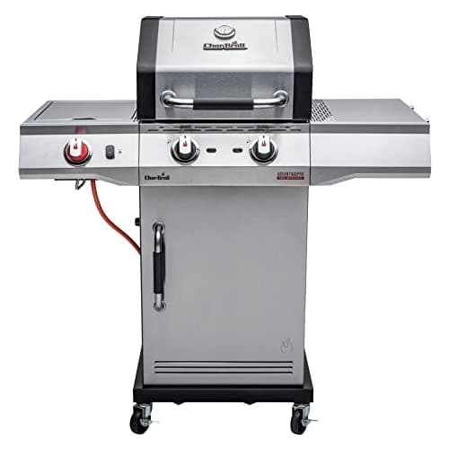 Image of Char-Broil Gas BBQ Advantage PRO S 2-burner Barbecue with TRU-Infrared Technology, 900°C Sear Burner, Cast Iron Grates - Ideal for Outdoor Cooking, Garden, Balcony and Patio