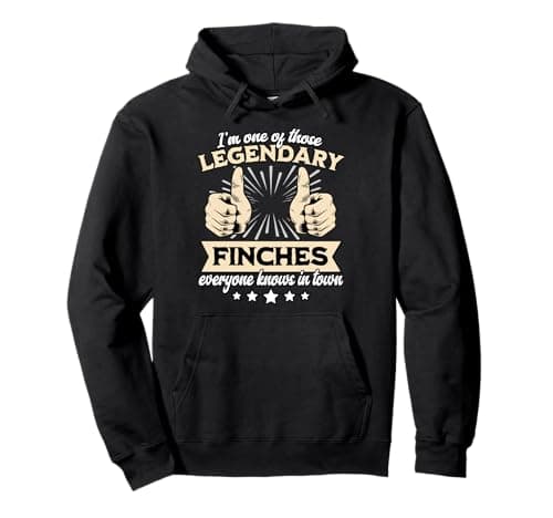 Image of Legend Finch Surname Finch Last Name Finch Pullover Hoodie