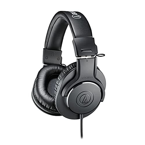 Image of Audio-Technica ATH-M20X Professional Monitor Headphones Black