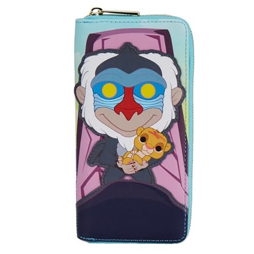 Image of Loungefly Lion King, The Lion King, One Size, Pride Rock Zipper Wallet, The Lion King, Taille Unique, Pride Rock Zip Wallet