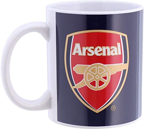Image of Forever Collectibles (UK) Ltd Ceramic Arsenal FC Half Tone Mug