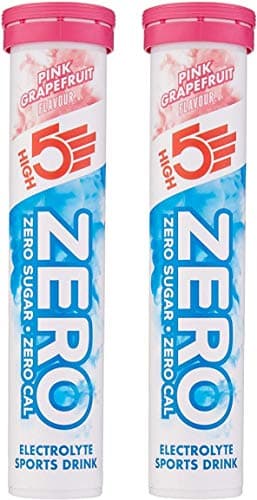 Image of High 5 Zero Hydration Tube - Pink Grapefruit 20 Tablets (Pack of 2-40 Tabs)