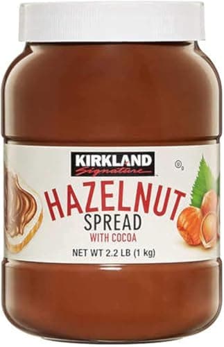 Image of Kirkland Signature Hazelnut Chocolate Spread with Cocoa Jars 1kg