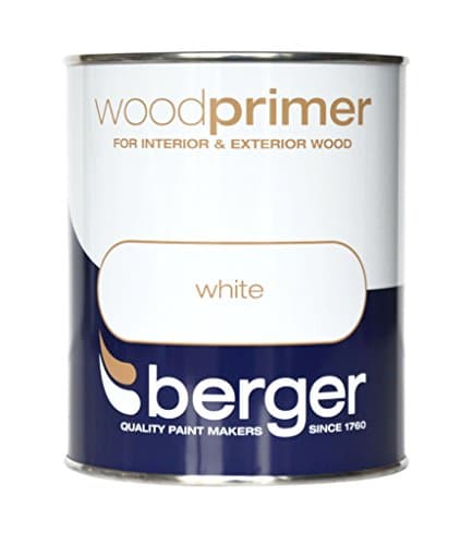 Image of Berger Wood Primer 750ml White