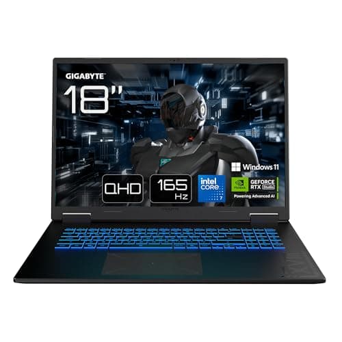 Image of Gigabyte GAMING A18 PRO Laptop - 18“, 165Hz WQXGA, Intel Core 7 240H, RTX 5070 Ti, 32GB LPDDR5x 5600MHz, 1TB Gen4 SSD, Windows 11 Home, 2 Year Warranty, Dolby Atmos, GAMING A18 PRO DXJG3UKBC4SH