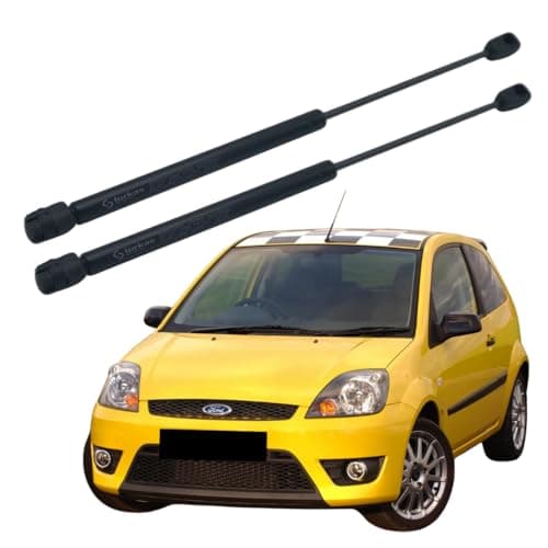 Image of TURKAS, 2x Rear Tailgate Boot Gas Spring Struts For FORD FIESTA MK5 (JH,JD), (2001-2008), Lift Support System 575(N) 622mm