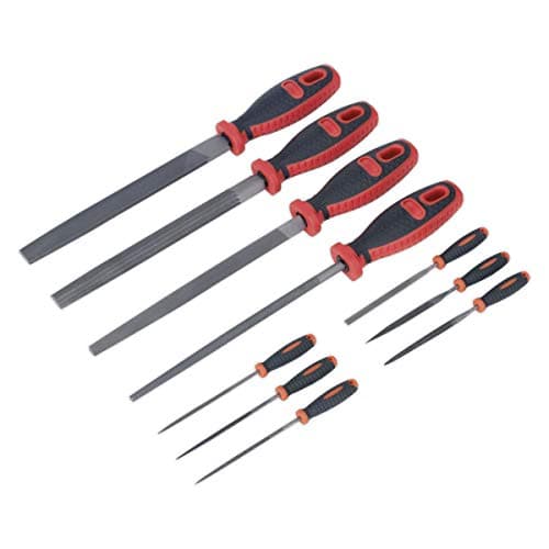 Image of Sealey Ak578 File Set 10Pc Engineer's and Needle