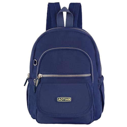 Image of AOTIAN Nylon Lightweight Sturdy Little Casual Backpack 7 L Deep Blue