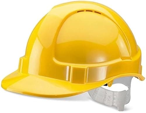 Image of Vented Economy Safety Helmet (Yellow)