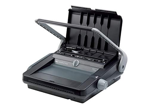 Image of GBC WireBind W20 Binding Machine, 20 Sheet Punch Capacity, 125 Sheet Binding Capacity, A4 and A5, Black, 4400426