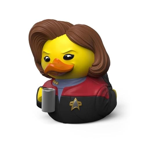 Image of TUBBZ Mini Kathryn Janeway Collectible Vinyl Rubber Duck Figure - Official Star Trek Merchandise - Sci-Fi TV, Movies & Video Games