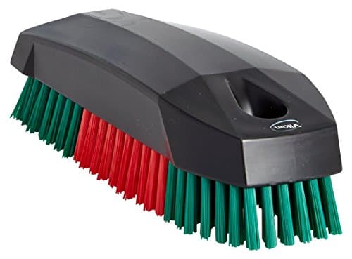 Image of Vikan 644052 Hard Nail Brush, 130x40x48 mm, Black