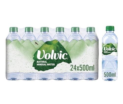 Image of Volvic Still Mineral Water, 500 ml (Pack of 24)